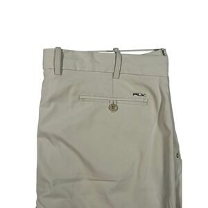 RLX Ralph Lauren Golf Shorts Mens 38 Khaki Technical Performance Stretch